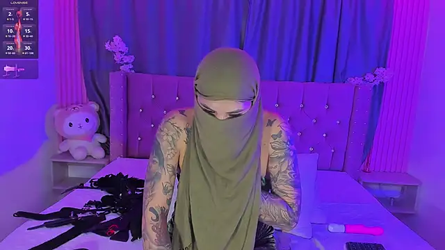 Show de Nayla-Mouna na webcam
