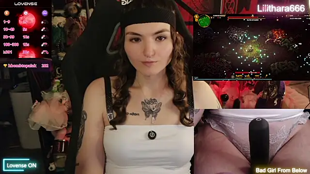 Show webcam de Lilithara666