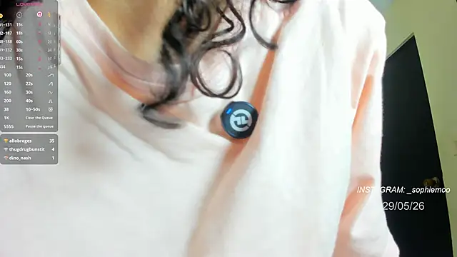 Chat ao vivo de Sophiemoo_