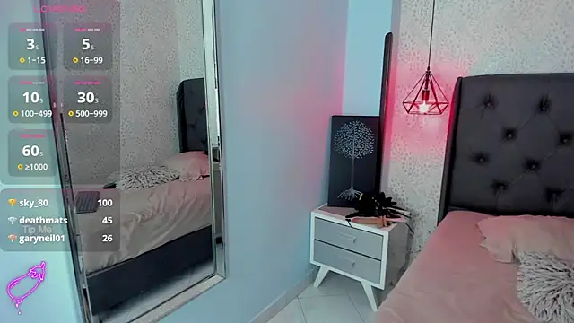 ROXXYBLOOM élő XXX-chatje