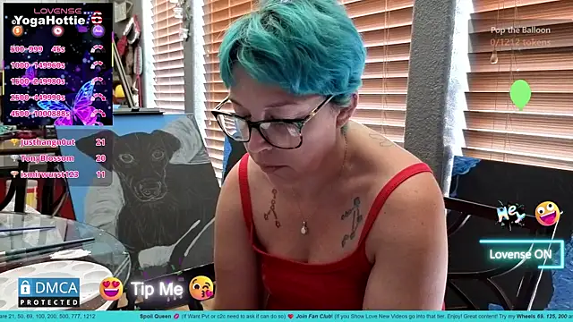 Show webcam de YogaHottie76