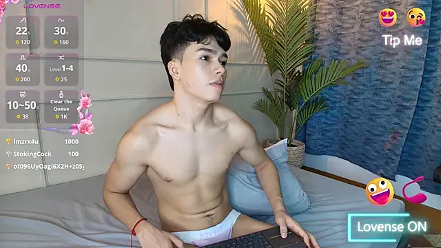 Show de luandy na webcam