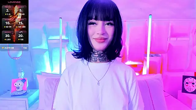 Živý XXX chat doll__bella