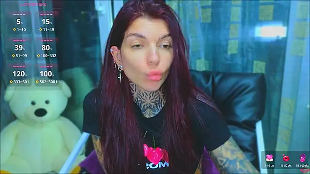 Chat XXX en directo de tattooedBabyy