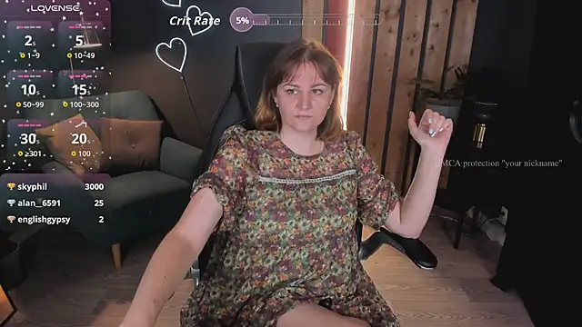 Chat +18 de MargaretLens ao vivo
