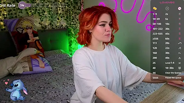 XXX chat uživo modela RedVelveten