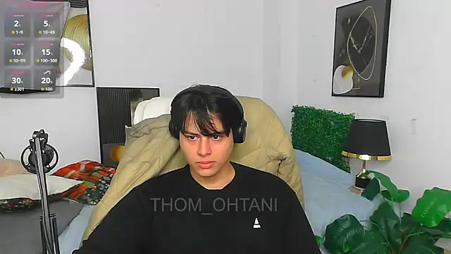 Show de Thom_Ohtani na webcam