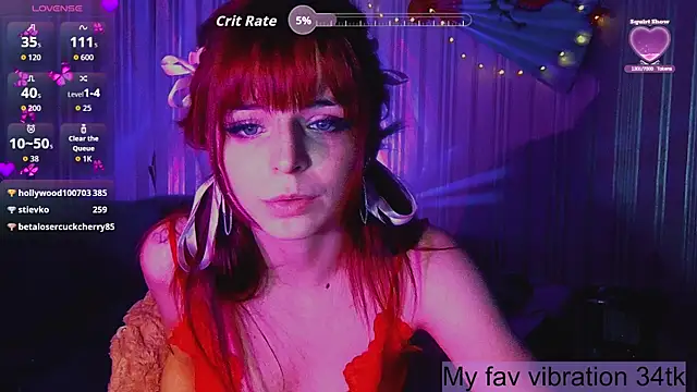 ArianaLight élő XXX-chatje
