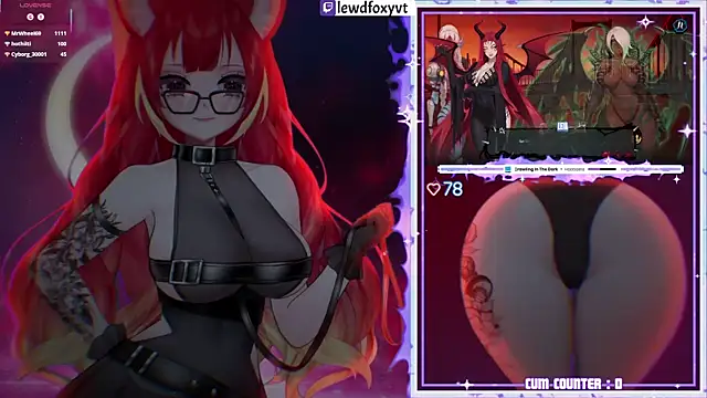 LewdFoxy_VT: вебкам-шоу