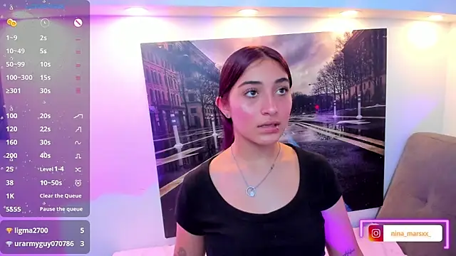 Nina-Mars' Live XXX Chat