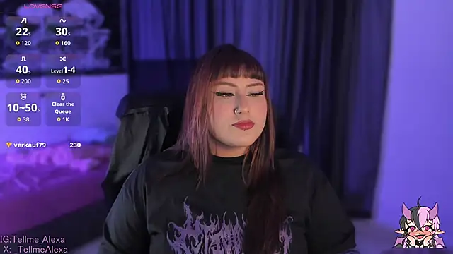 Chat XXX ao vivo de Tellme_Alexa