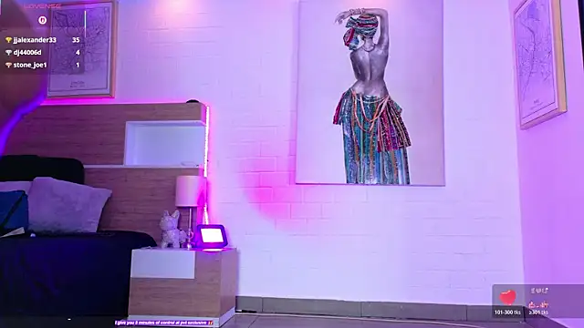 KAROL-SCOTT élő XXX-chatje