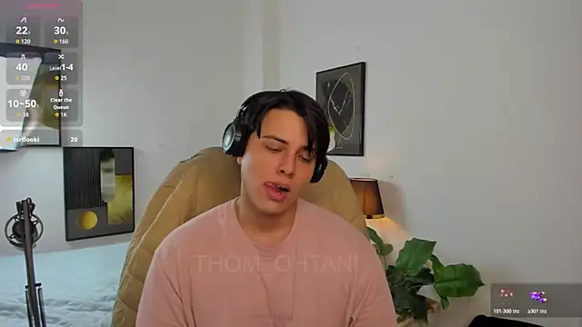 Thom_Ohtani Adlı Modelin Web Kamerası Şovu