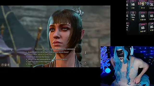 הופעת וובקאם של StarshineMoonspark