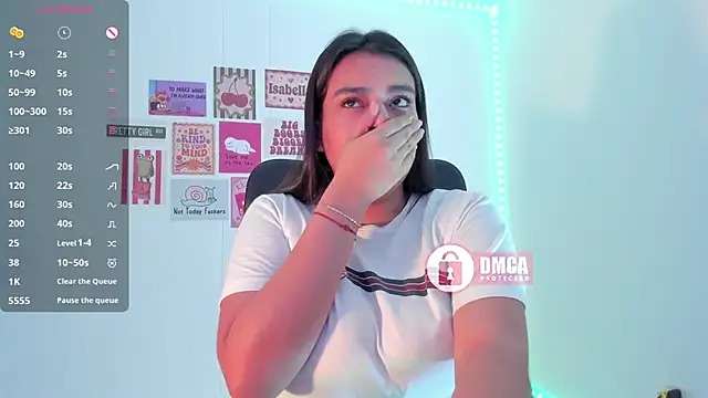 mypretty_isabella élő XXX-chatje