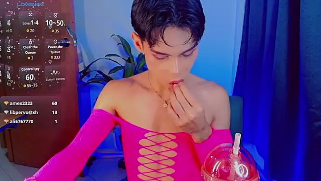 Show de webcam de femboykeene