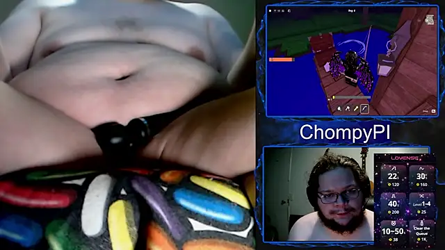 ChompyPI Show in webcam