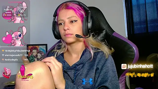 Show de jujubinhahot na webcam