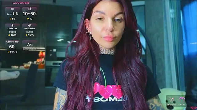 Show de tattooedBabyy na webcam