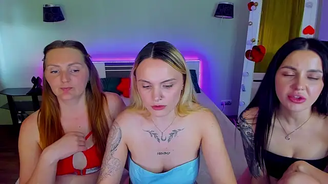 Show de MagicEyess na webcam