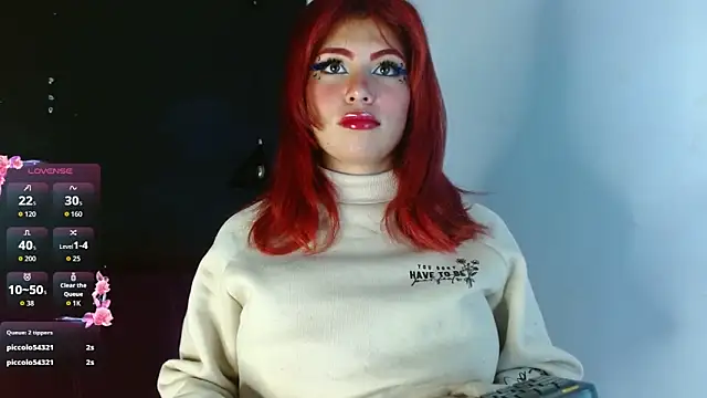 Raven_Blue_: διαδικτυακό σόου στην κάμερα