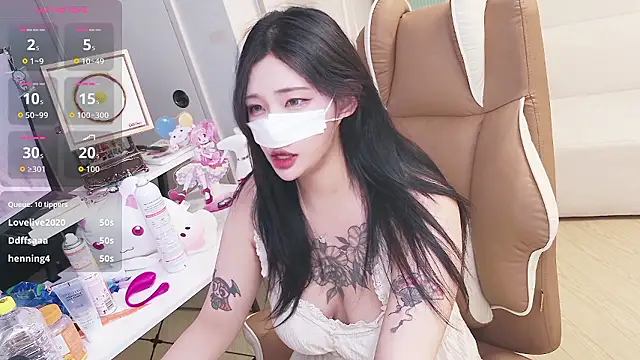 Milk_Sola Pertunjukan Webcam