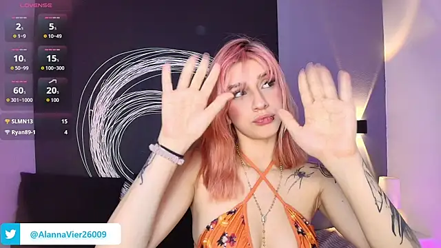 AlannaViera Adlı Modelin Canlı XXX Sohbeti