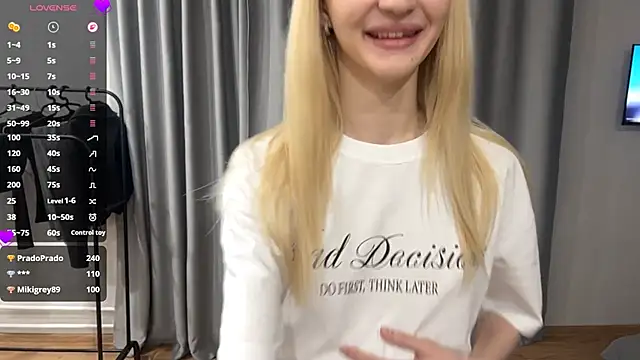 MelissaEvenns Adlı Modelin Web Kamerası Şovu