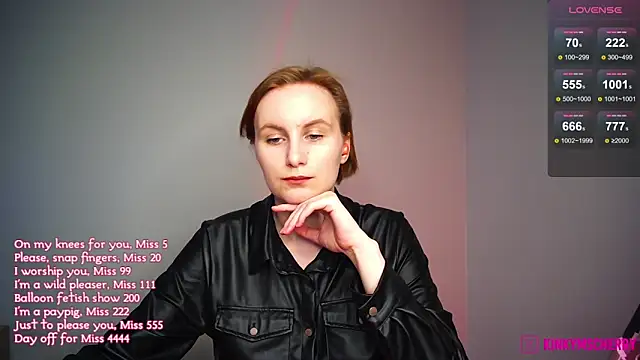Chat XXX ao vivo de KinkyMissCherry