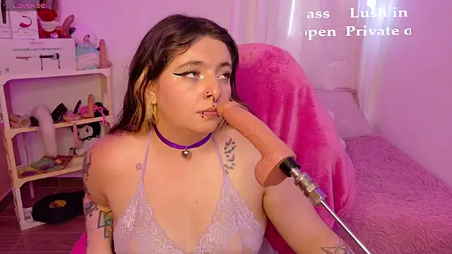 Sachi_Meow élő XXX-chatje