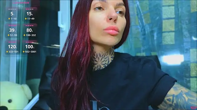 Webkamerová show tattooedBabyy
