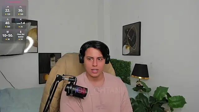 Show de Thom_Ohtani na webcam