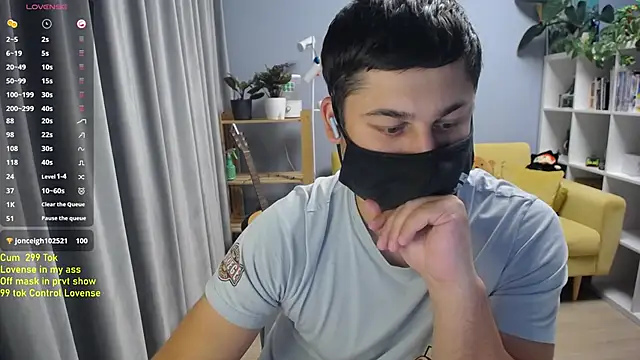 Show de Tomguys na webcam
