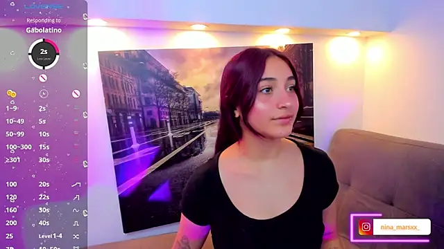 Czat XXX na żywo – Nina-Mars