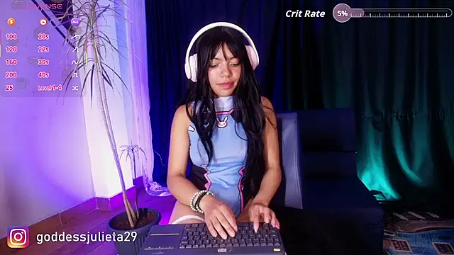 Czat XXX na żywo – GoddessJulieta_