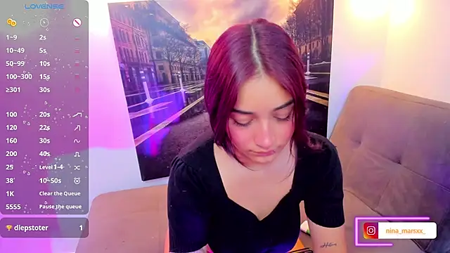 Show de webcam de Nina-Mars