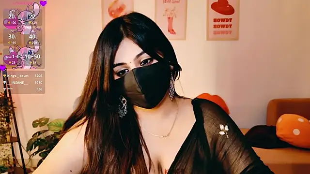 _krisha Adlı Modelin Web Kamerası Şovu
