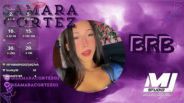 SamaraCortez Adlı Modelin Canlı XXX Sohbeti