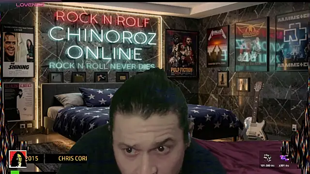 chino_roz webkamerás műsora