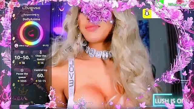 Show modela UrDominantBella na web-kameri