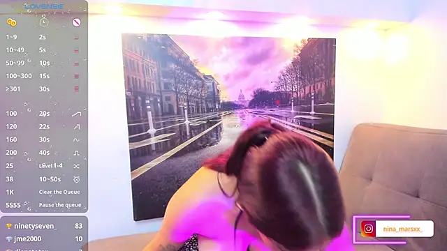 Webkamerová show Nina-Mars