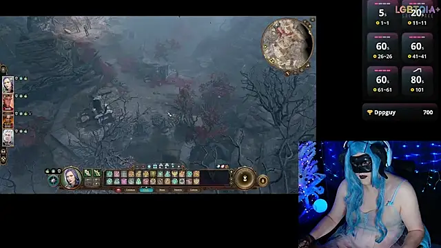 StarshineMoonsparkのウェブカメラショー