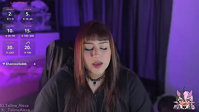Živý XXX chat Tellme_Alexa