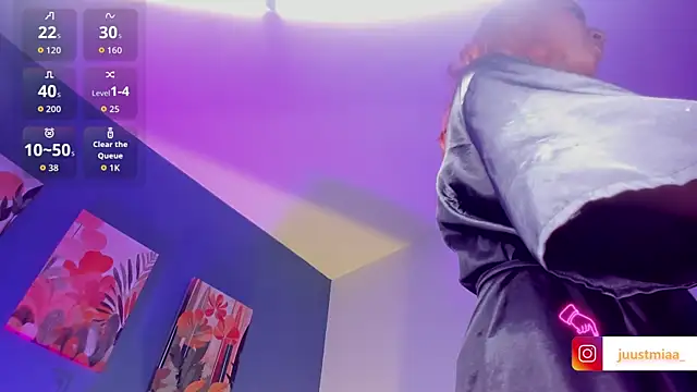 Chat +18 de Justmia69 ao vivo