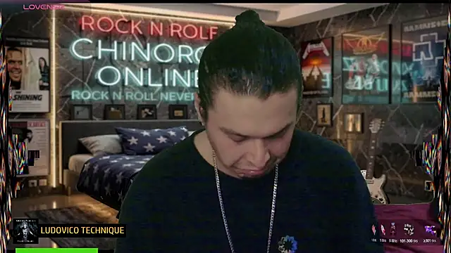 chino_roz 网络视讯表演