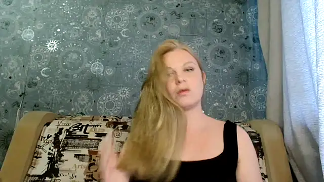 Show de BlondeFox na webcam