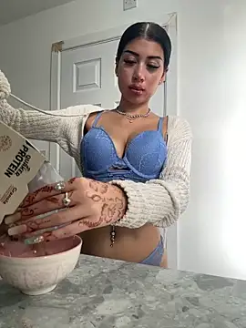 Show de Khalillah na webcam