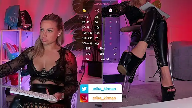 Czat XXX na żywo – Erika_Kirman