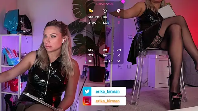 Erika_Kirman Adlı Modelin Canlı XXX Sohbeti