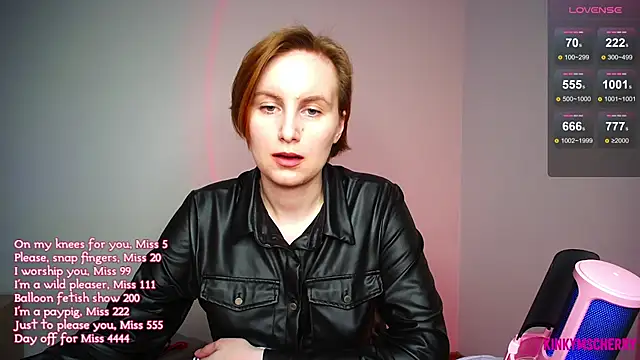 KinkyMissCherry: απευθείας συνομιλία ΧΧΧ